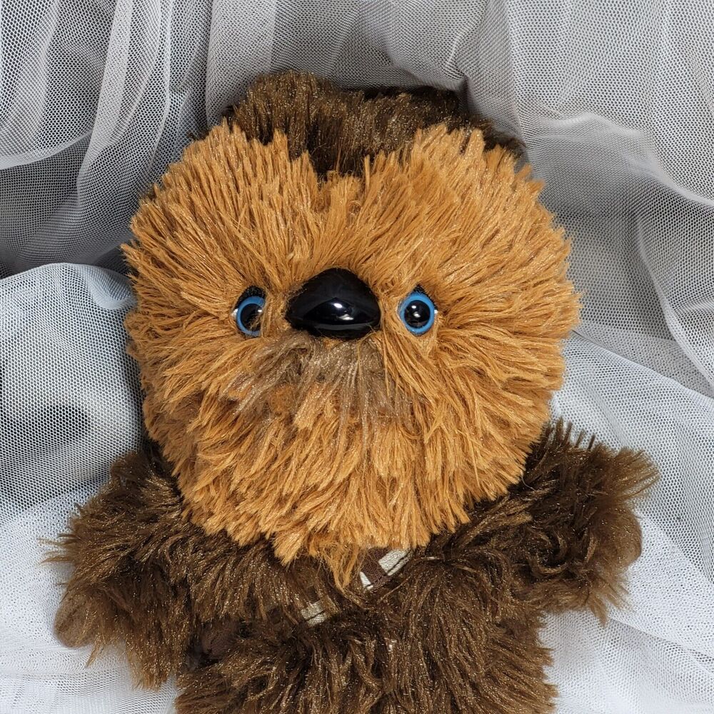 Star Wars Chewbacca 6" Furry Stuffed Plush Doll Blue Eyes Kohl's Cares 2017